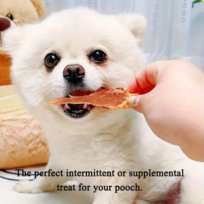 150g/5.29oz  Chicken Jerky and Duck Jerky Dog Treats