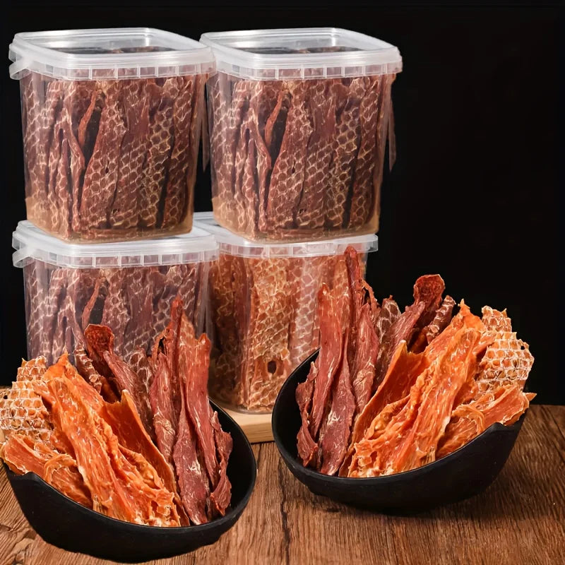 150g/5.29oz  Chicken Jerky and Duck Jerky Dog Treats