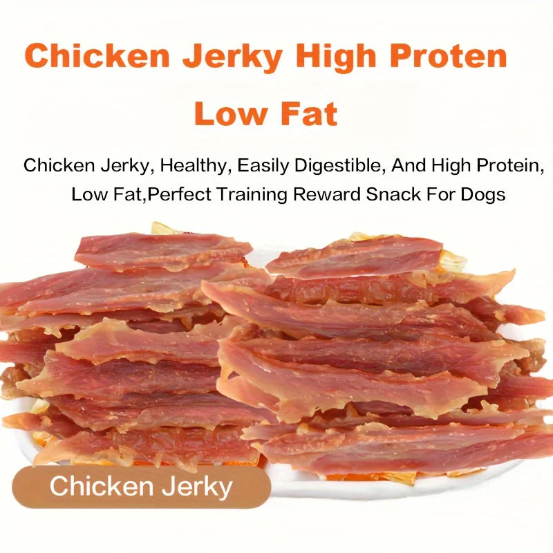 2-Pack(2 x 200g/7.05oz)Chicken Jerky Treats