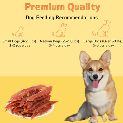 2-Pack(2 x 200g/7.05oz)Chicken Jerky Treats