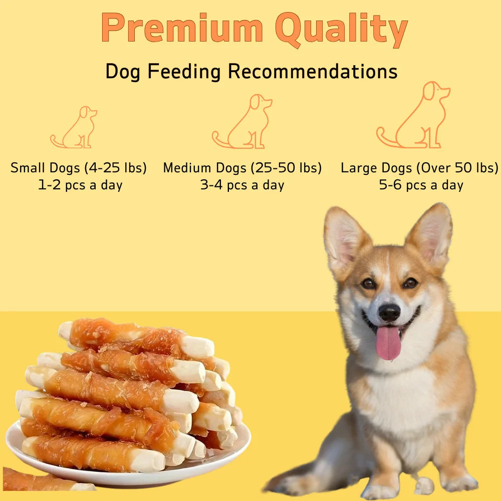 200g/400g(7.05oz/14.1oz) Chicken Milk, Dog Treats