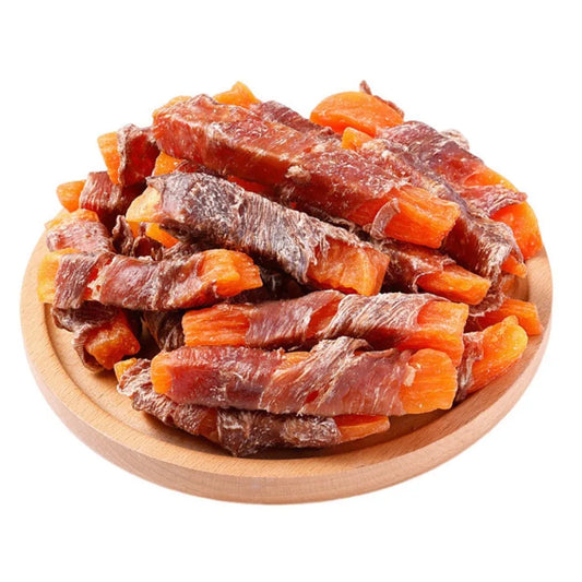 (4 x 200g/7.05oz)  Duck Wrapped Sweet Potato, Dog Treats