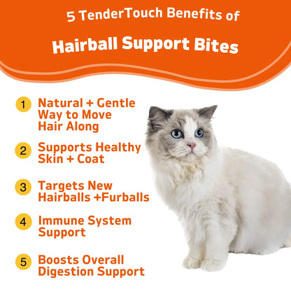 360g/12.7oz - Tender Touch Cat Hairball Treats