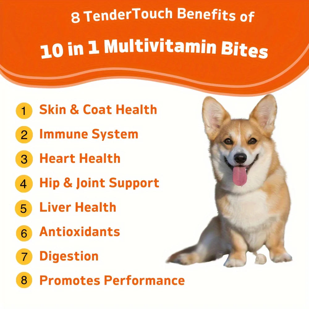 (3 x 180g/6.35oz) 540g/19.1oz - Multivitamin Dog Supplement